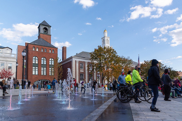 Burlington City Hall Park. Public Places. Honor Award