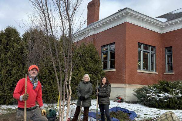 VT UCF's Adam McCullough and partners from the Morristown Centennial Library