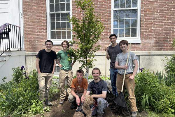 UVM Students at Castleton Public Library