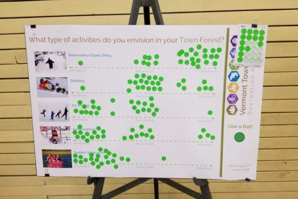 Town forest recreation planning board