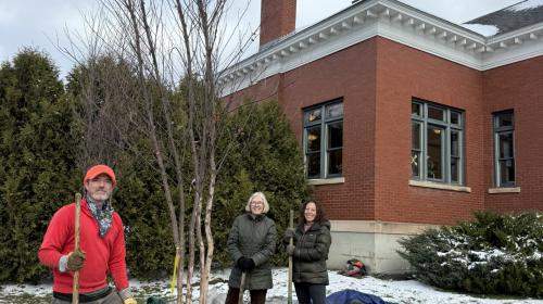 VT UCF's Adam McCullough and partners from the Morristown Centennial Library