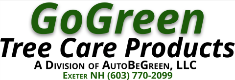 Go Green Tree Care Products A division of auto be green llc. Exeter new hampshire (603)770-2099