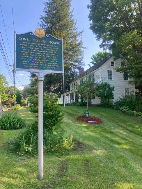 Vermont Pride Tree at Old Constitution House Windsor