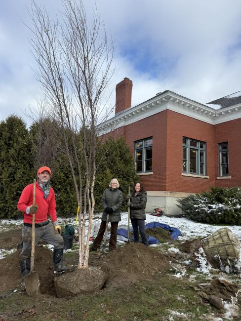 VT UCF's Adam McCullough and partners from the Morristown Centennial Library