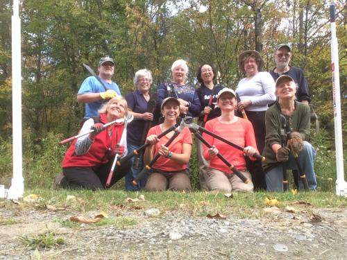 Volunteer Group. Barre Town Weed Warriors