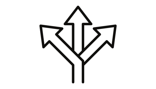  icon directional arrows