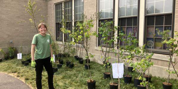 Community Canopy Pick Up event in Bellows Falls